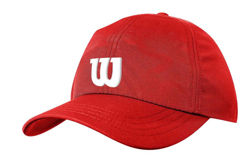 Gorra Femenina Wilson - Bone Logo W Rojo/blanco - Tenis