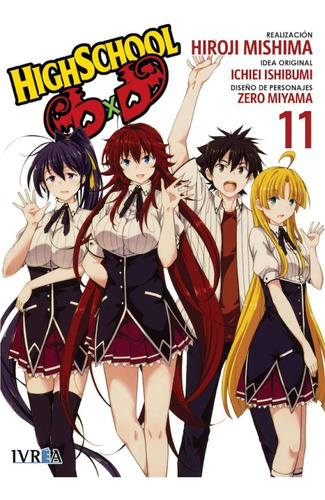 Manga High School Dxd Tomo 11 - Argentina