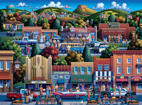 Rompecabezas Buffalo Games Eric Dowdle Mt Airy Mayberry