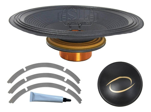 02 Kit Reparo Sl Compatível Com Eros Sds 800 E-815 15 4ohms