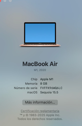 Apple Macbook Air 13.3 Pulgadas 256gb En Su Caja.es U-sa-da! (Usado)