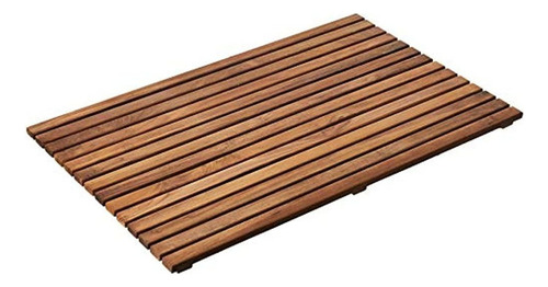 Decoración Desnuda Ducha De Zen Spa O Felpudo En Madera Maci