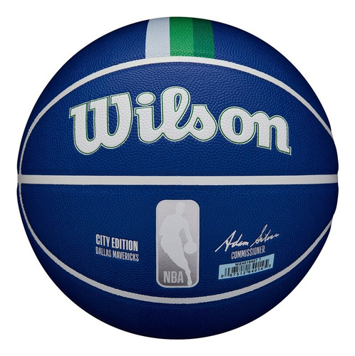 Balón De Baloncesto Dallas Mavericks Wilson Nba City Edition