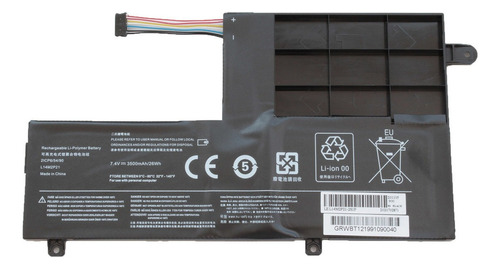 Bateria Compatible Con Lenovo Yoga 500-15isk Tipo C Litio A