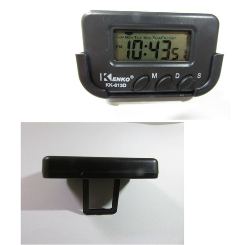 Relógio Car Clock 10 Unidades Atacado Hora Data Mês Crono