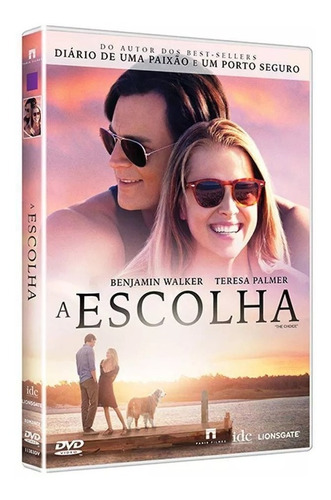 Dvd A Escolha - Nicholas Sparks - Lacrado Frete 12,00