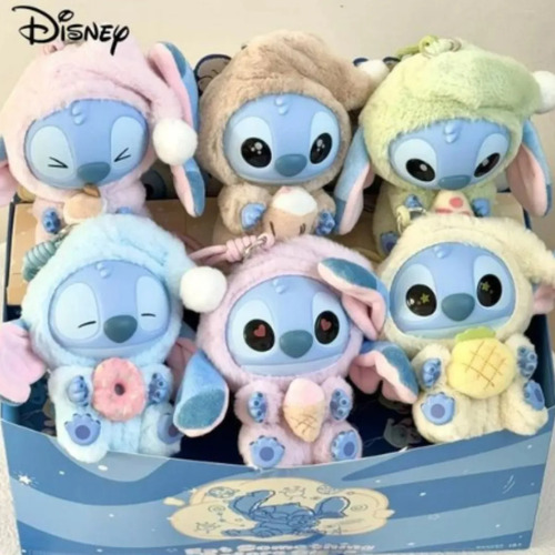 Labubu Stitch 1 Caja Coleccionables 16cm Puede Elegir Modelo
