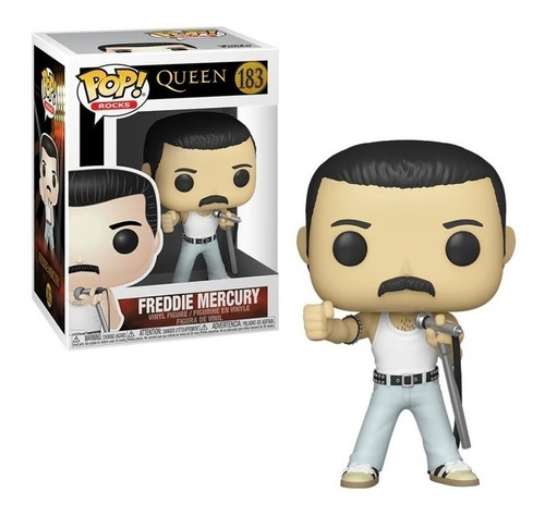 Funko Pop Nuevo Vinilo 10cm- Queen - Freddie Mercury