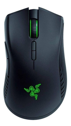 Mouse gamer de juego inalámbrico recargable Razer  Mamba Wireless negro