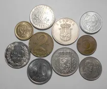 Comprar Monedas Mundiales Lote X 10 Unidades Lote N° 4 - Oferton !!
