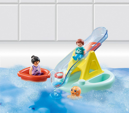 Playmobil 1.2.3 BalancĂn De Agua Aqua Con Barco