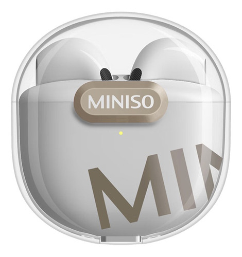 Audífonos Intrauditivos Inalámbricos Miniso M01 Blanco