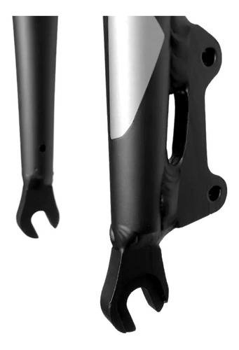 Imagem 8 de 8 de Garfo Ksw Aro 29 Para Freios À Disco Preto E Prata Fosco