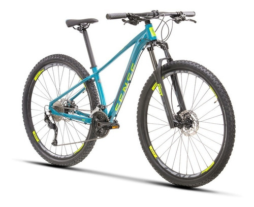 Mountain Bike Sense Intensa Comp Azul/amarelo - 2021/2022