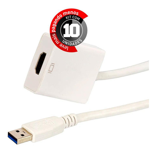 Adaptadores Usb Para Hdmi - Kit 10