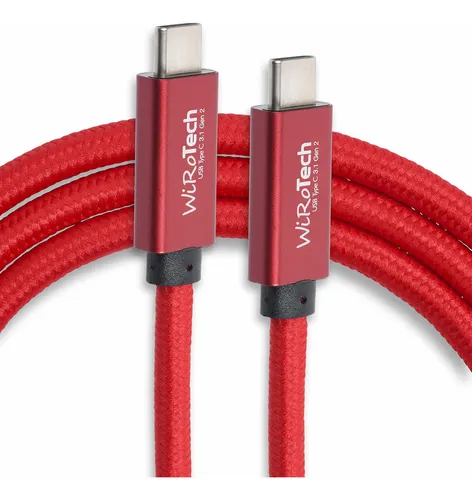 Cable Usb 3.1 Cc Rojo