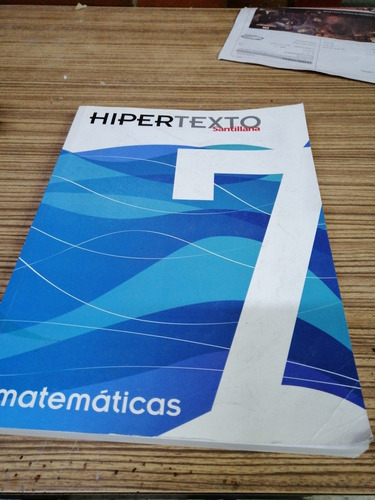 Matematicas 7 Hipertexto Ed Santillana