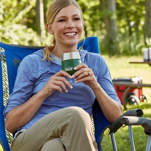 Imagen 3 de 3 de Vaso Mate Térmico Coleman Acero Inoxidable 400ml Libre Bpa