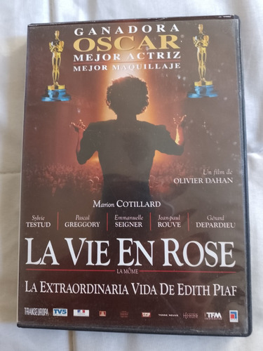 La Vie En Rose - Edith Piaf - Marion Cotillard - Dahan - Dvd