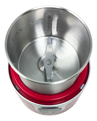 Molino De Café 40g Inalámbrico Rojo Decakila Kmcf022r