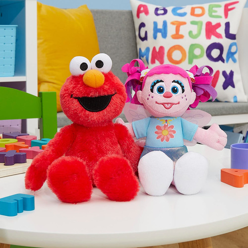 Sesame Street Friends Elmo And Abby Cadabby - Juego De 2 Pe.