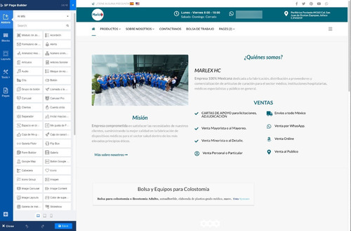 Plantilla Template Web Completa Portafolio Joomla Quickstart