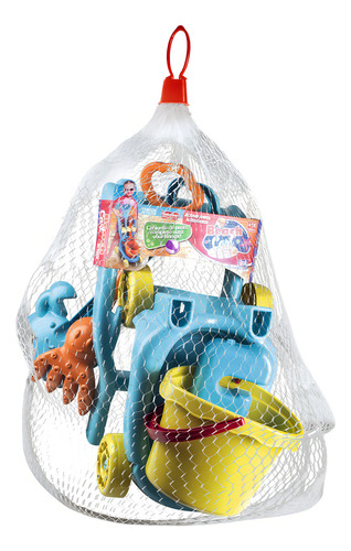 Brinquedo Carrinho De Praia Beach Cart Zuca Toys Ref.7974