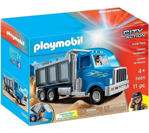 Camion Volcador Playmobil 5665 Canalejas