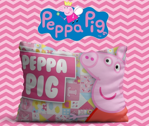 12 Plantillas Sublimación Cojines Peppa Pig
