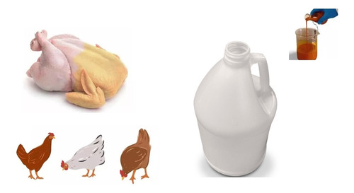 Pigmento LĂquido Pollo De Engorda, 3.78 Litros