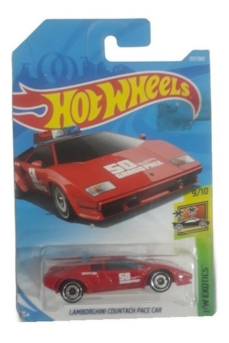 Lamborghini Countach Pace Car #217hot Wheels Un Lujo!