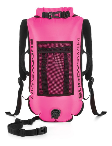 Buoy Drybag Buddyswim Mochila, Rosa