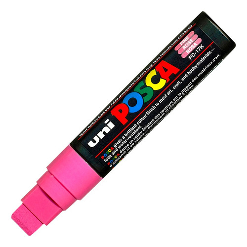Uni Posca Pc-17k Paint Marker Punta Gruesa Color Rosa