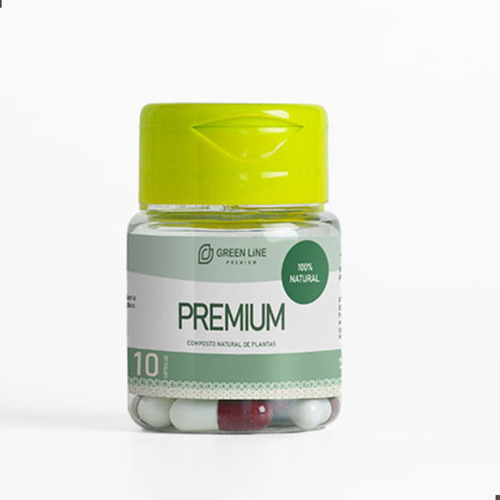 Green Line Premium Óleo De Coco 10 Cápsulas.