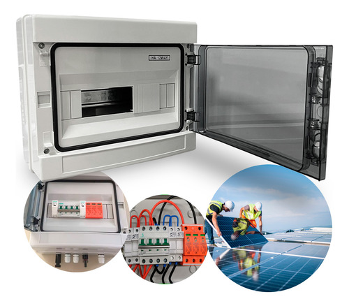 Quadro P/ Montagem Solar String Box 12 Polos Sobrepor - Ip65