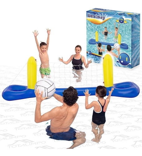 Juego Volleyball Inflable Bestway 52133 Volley Pelota Cuota