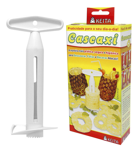 Descascador Fatiador De Abacaxi Cascaxi Manual Keita