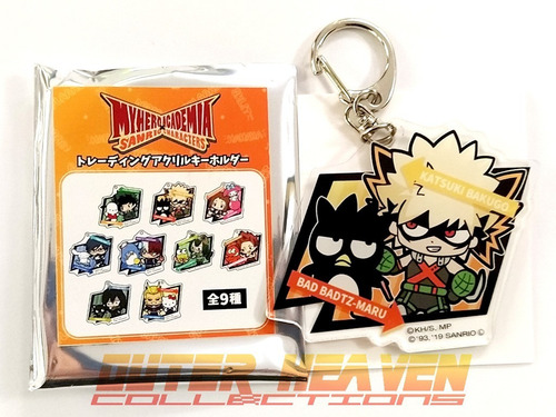 Imagen 3 de 3 de My Hero Academia X Sanrio Acrylic - Bakugo X Bad Badtz-maru