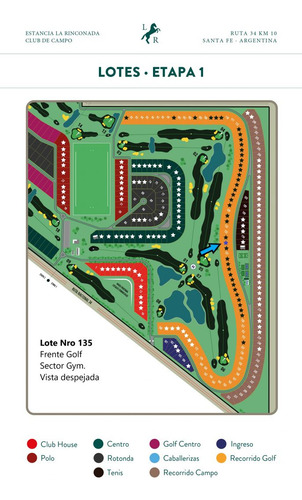 Venta Lote La Rinconada Sector Golf Ibarlucea Financiado