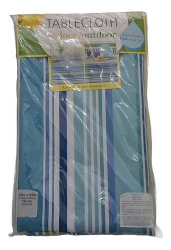 Mantel De Mesa Rectangular Importado Repele El Agua Derramada