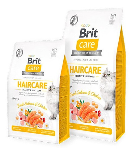 Brit Care Gato Haircare Healthy 2 Kg