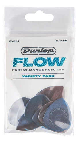 Jim Dunlop Flow Variedad Pack Púas De Guitarra (pvp1.14)