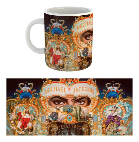 Taza Michael Jackson Dangerous |de Hoy No Pasa| 2