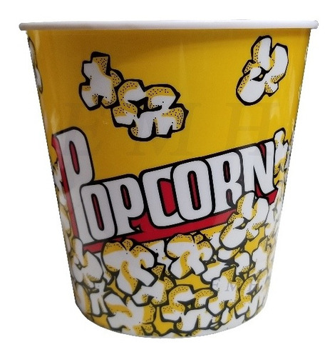 Cubeta Bote Para Palomitas Popcorn Botana