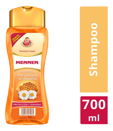 Shampoo Mennen Protección y Suavidad Miel y Manzanilla 700ml