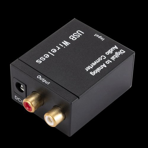 Convertidor Adaptador Audio Optico Bluetooth A Rca Analogo