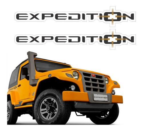 Par Adesivo Expedition Troller Exp01