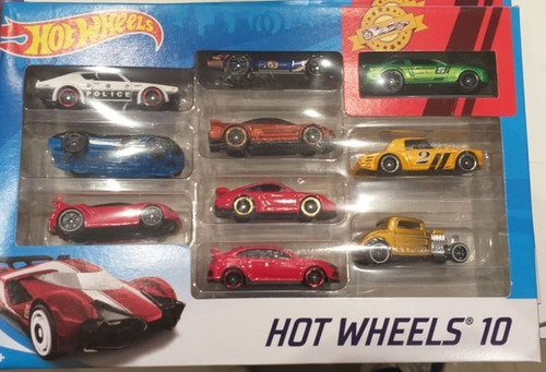 Hot Wheels Autitos Coleccionables, Caja X 10 (lanús)