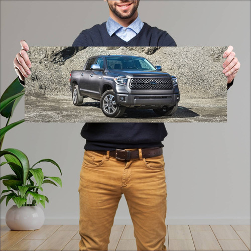 Cuadro 30x80cm Auto 2018 Toyota Tundra Platinum 199