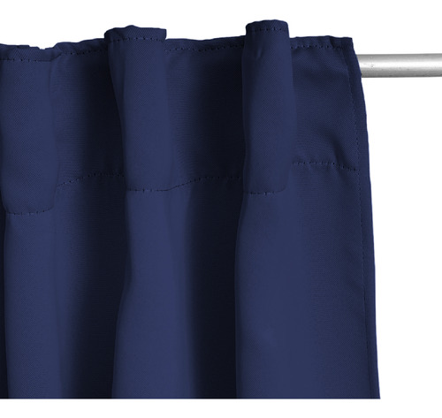 Cortinas Blackout Textil Living 130x210 2 Paños Importada